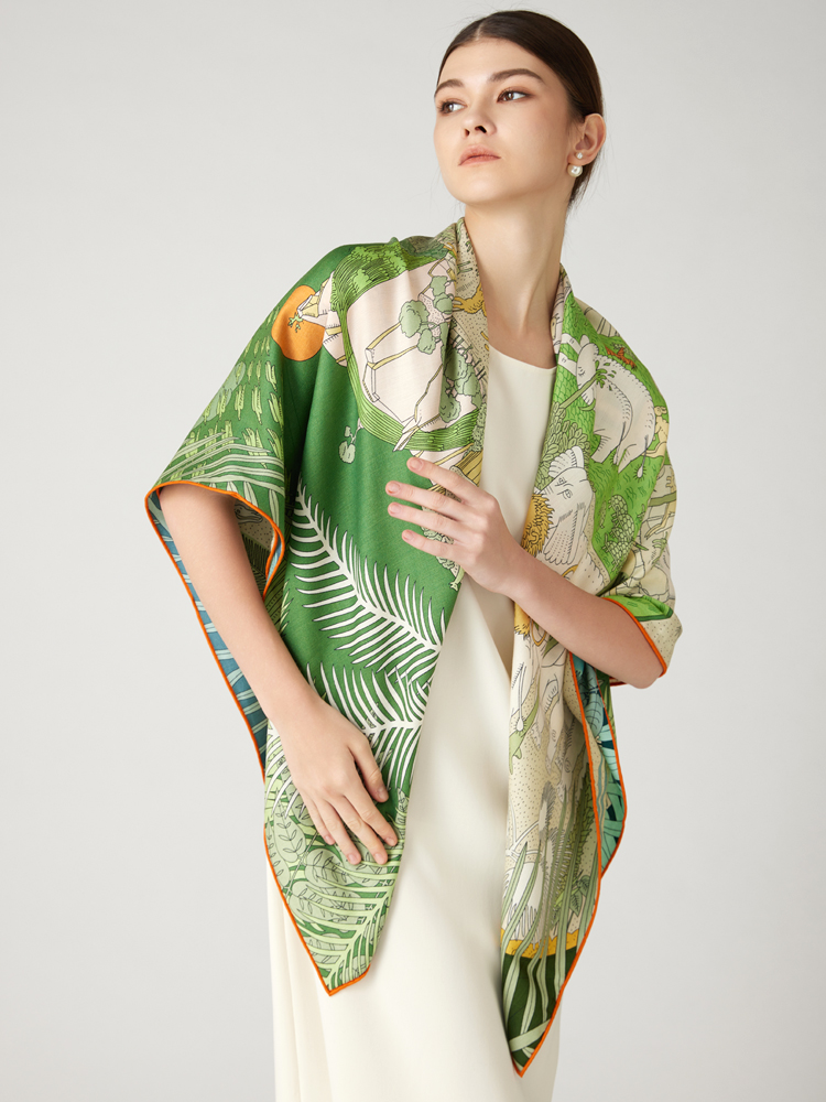 Dubbelzijdige sjaal voor dames - Winter Clothing Hong Kong recensie en prijs