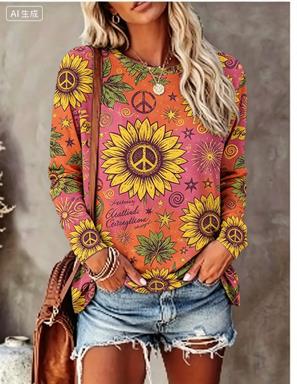 Dames T-shirt met lange mouwen - Winter Clothing For Women recensie en prijs