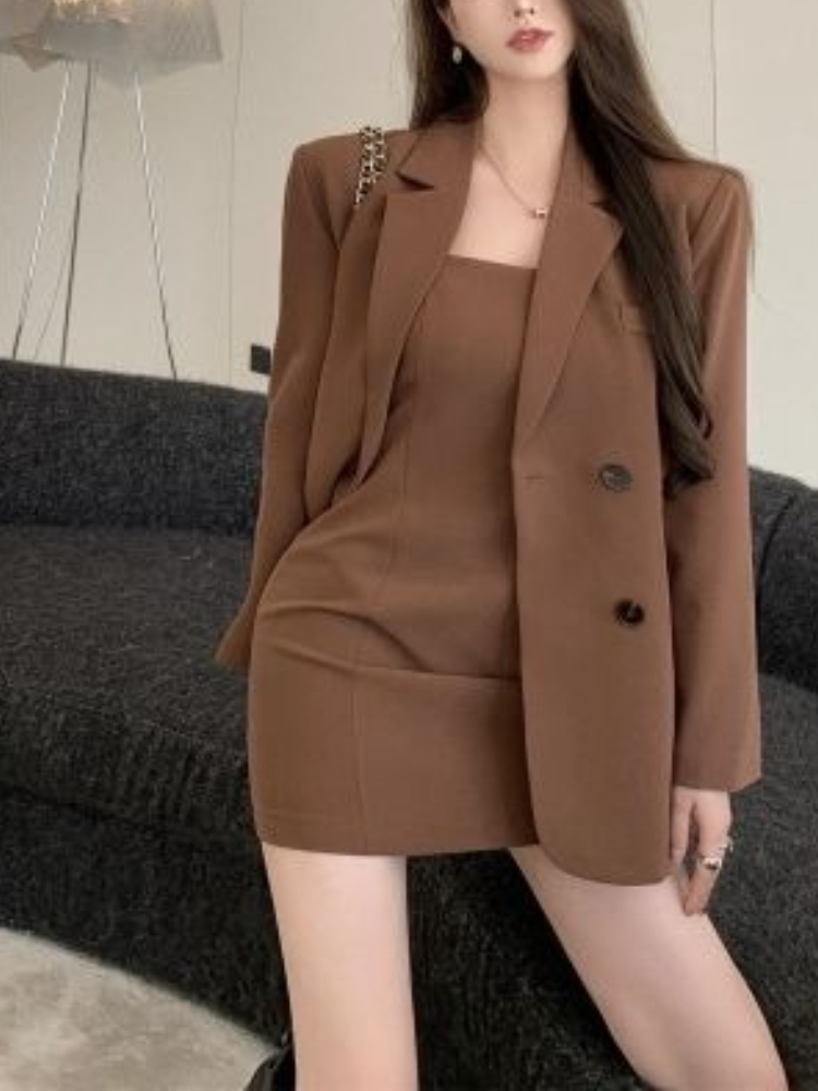 Herfst Winter Bruin Elegante 2 - Winter Clothing Pk recensie en prijs