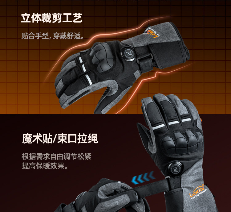 LOBOO Heren USB Oplaadbare Ele - Heated Gloves Electric recensie en prijs
